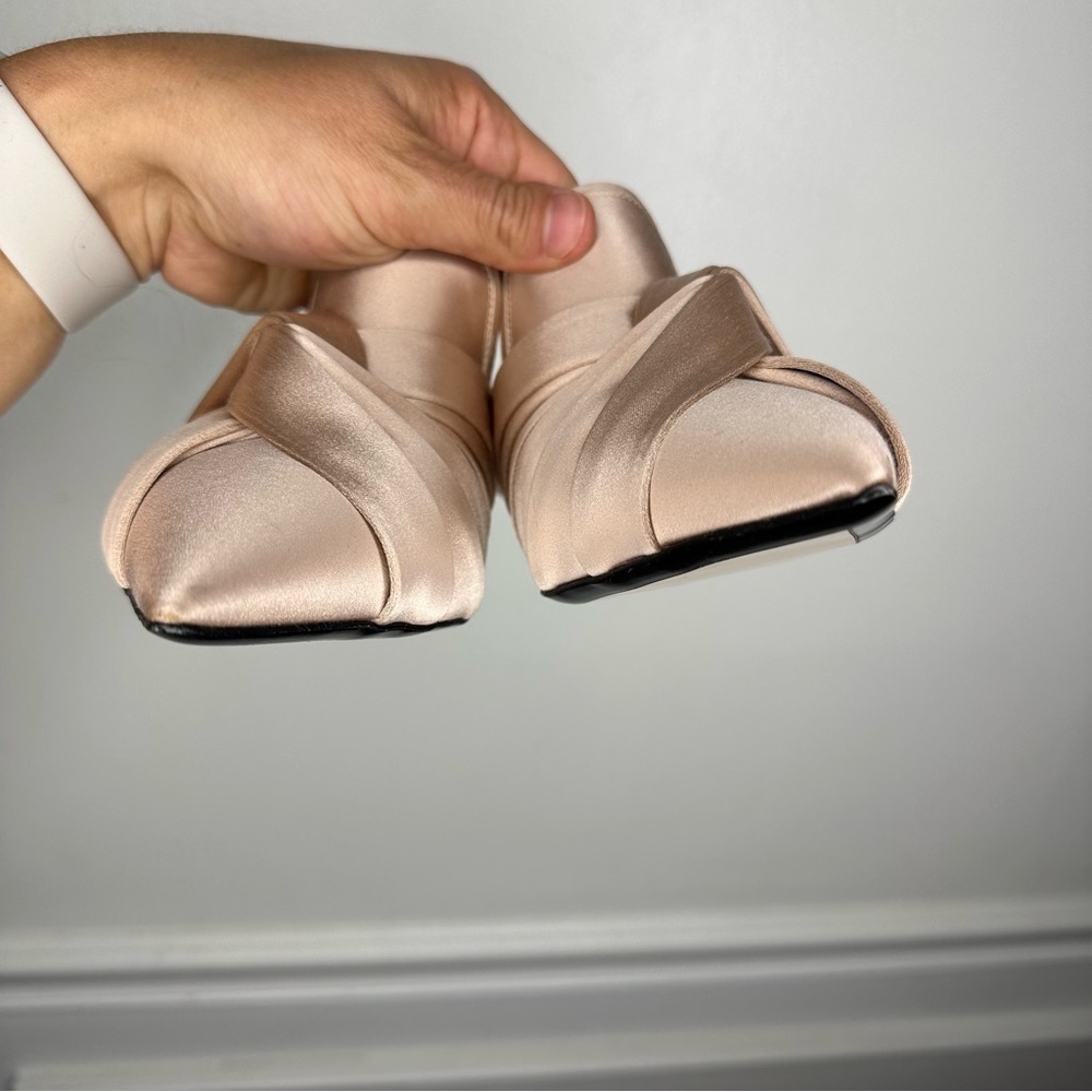 Numero Ventuno N°21 Satin Knotted Mule Womens 39.5 US 9.5 - Picture 7 of 11